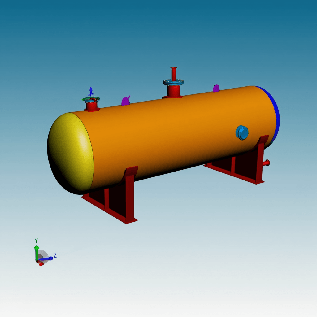 Model zbiornika PV Elite